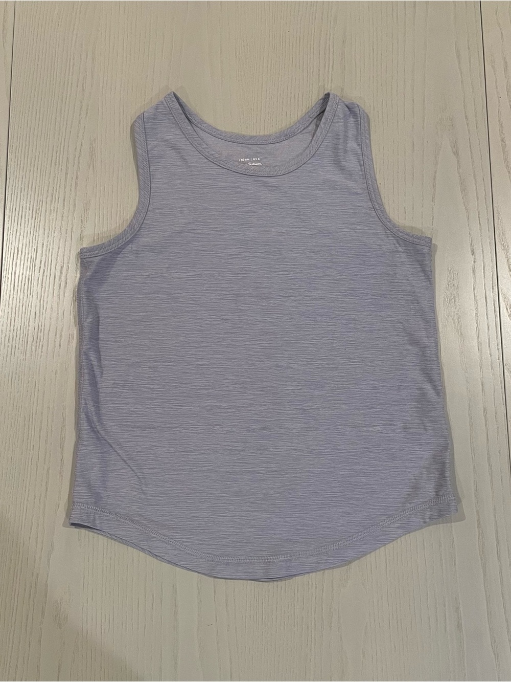 Hanna Andersson Active MadeForSun Girls Tank Top Purple Violet Lilac - 8 130